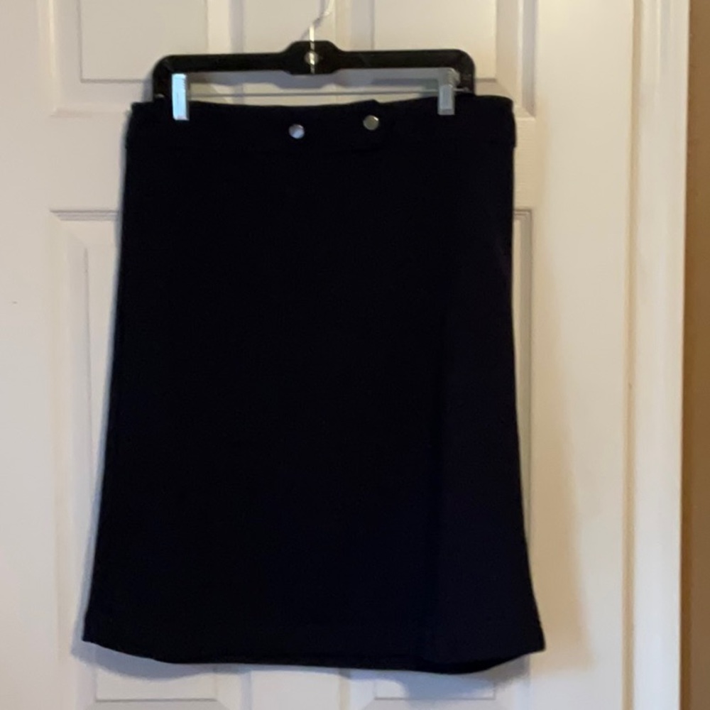 Colette Ellington Women’s Navy Blue Office Wear Pencil Skirt Size 14